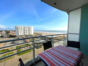 Appartement rénové, vue mer, proche plage, 1 chambre, balcon - FR-1-323-515